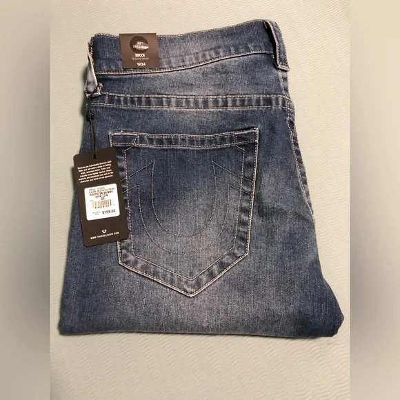 New True religion jeans, size: W34 L32 - Picture 2 of 4